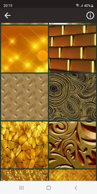 Gold Wallpapers android App screenshot 2