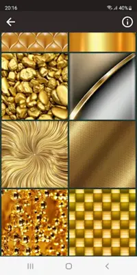 Gold Wallpapers android App screenshot 4